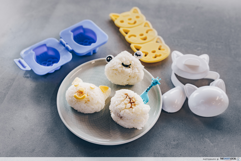cute onigiri rice balls