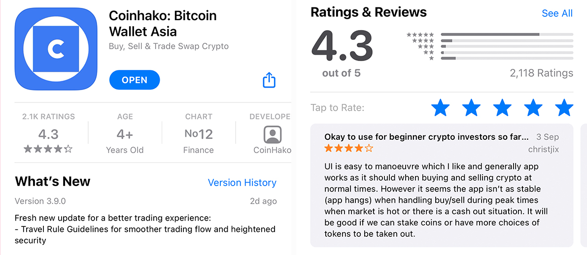 legit crypto platform - coinhako reviews