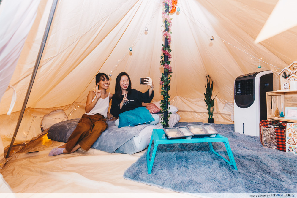 Changi festive village, changi airport, terminal 4