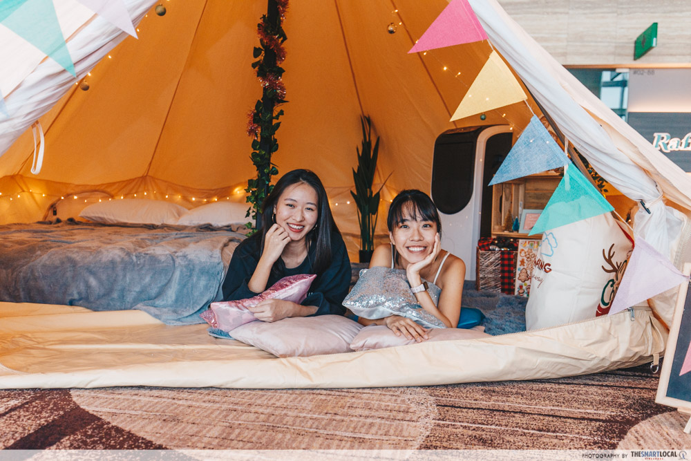 Changi festive village, changi airport, terminal 4