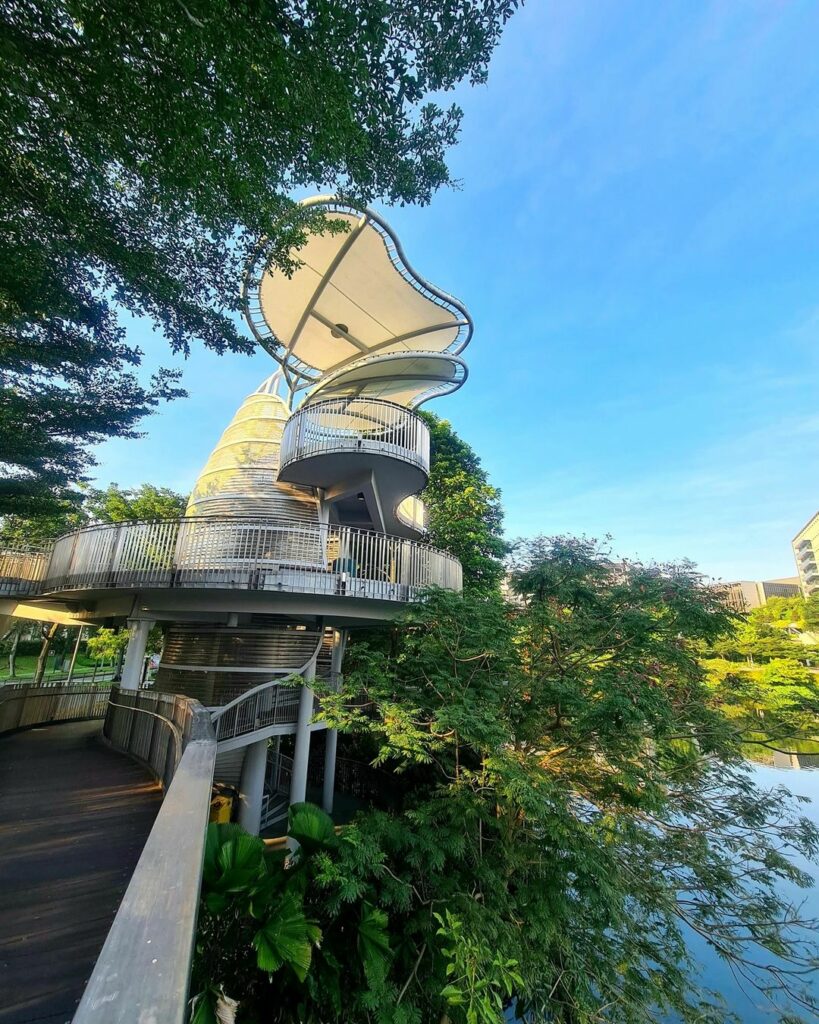 Yishun Park Quaint Nature Spot In The North With Spiral Lookout Tower