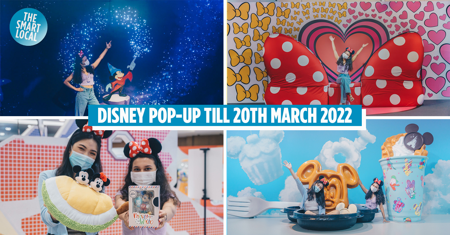 Singapore S First Disney Pop Up Has 7 Themed Rooms Mickey Merch