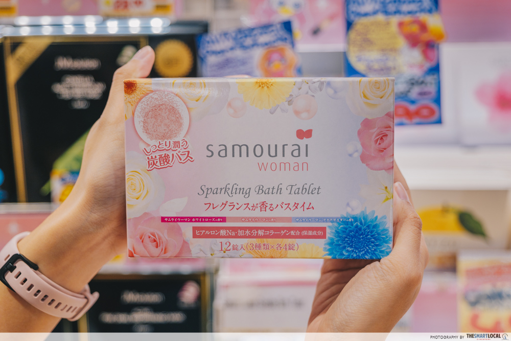 Don Don Donki Christmas gifts - Sparkling Bath Tablets from Samourai