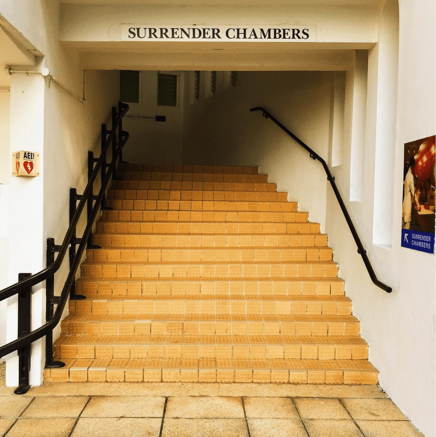 Fort Siloso - surrender chambers