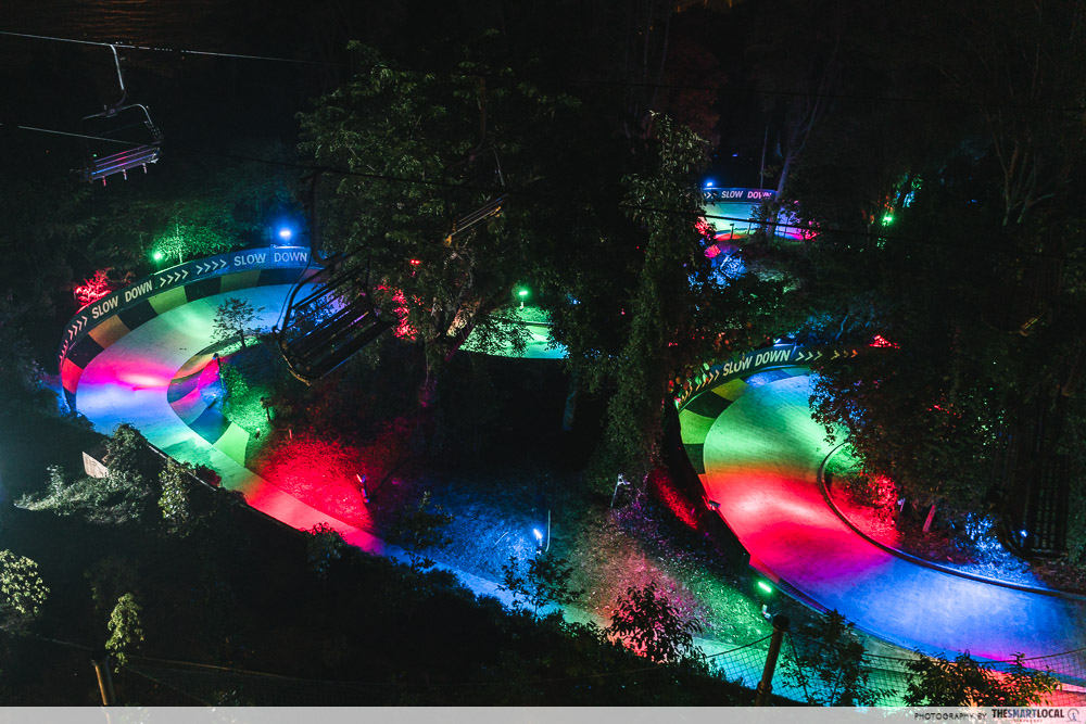 Skyline Luge Night Ride