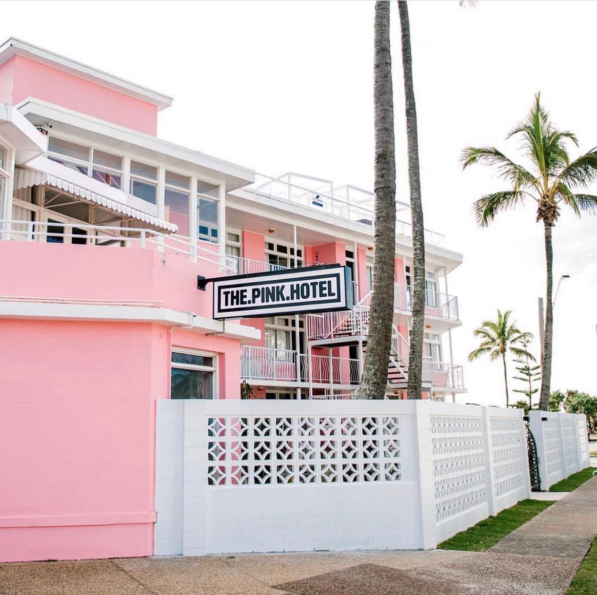 the pink hotel