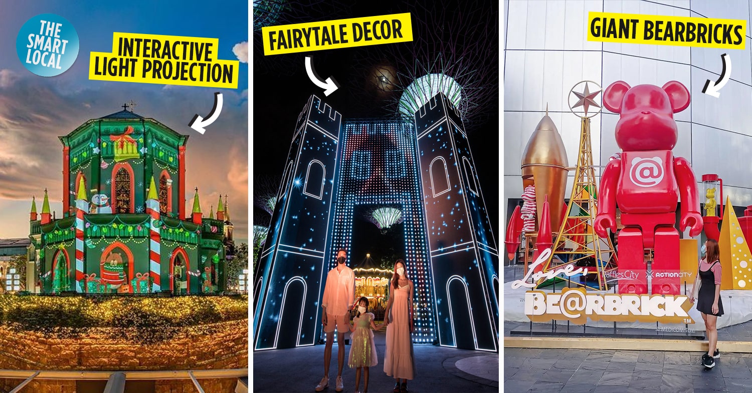 8 Best Places To See Christmas Lights & Decorations In Singapore 2021