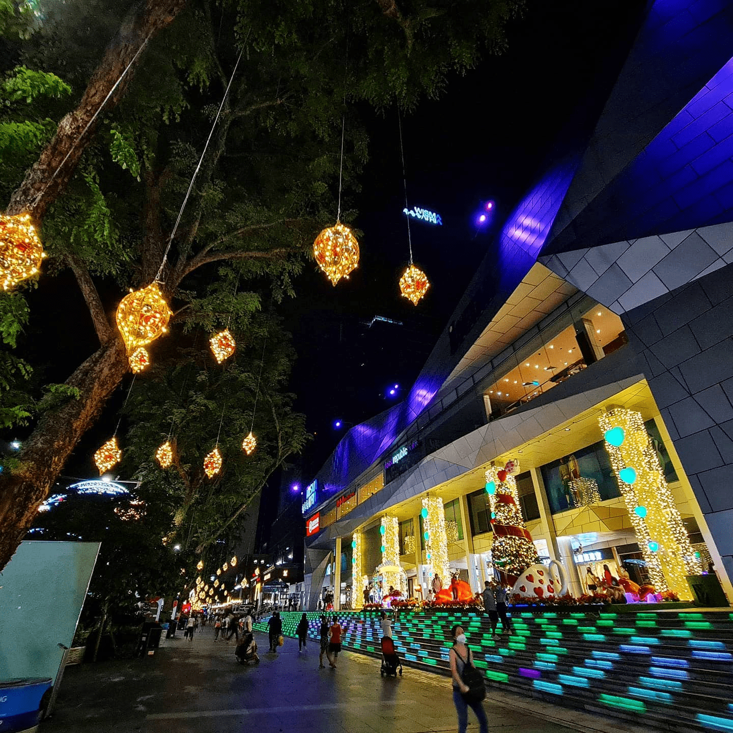 christmas lights - orchard road