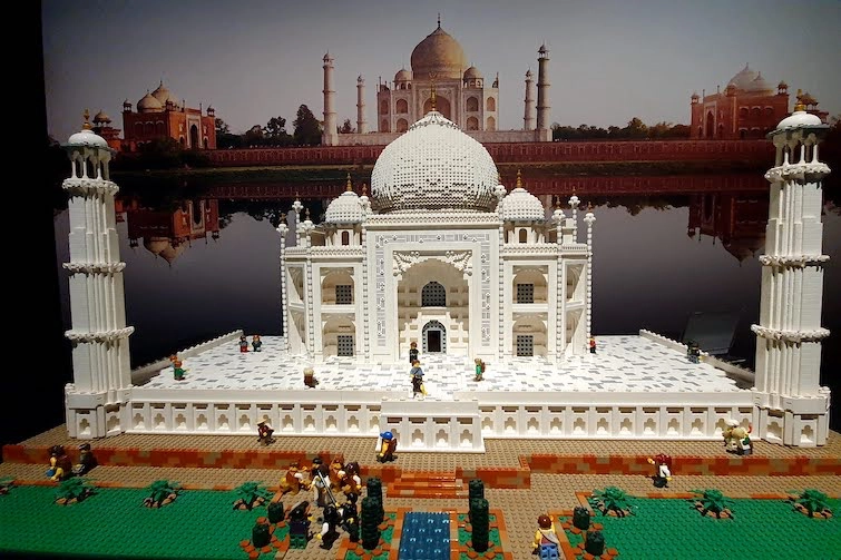 Brickman Wonders Of The World LEGO exhibition - Taj Mahal