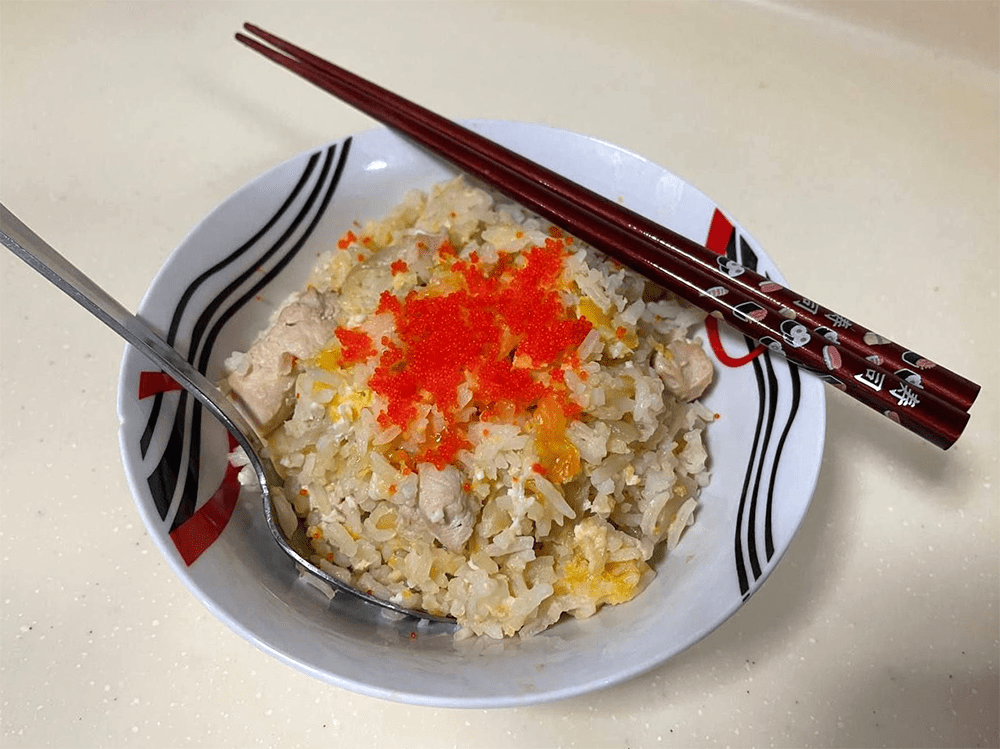 Japanese Rice Bowl Tobiko - Homecooking Save Money