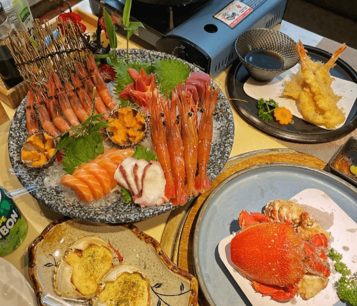 extravagant seafood meals