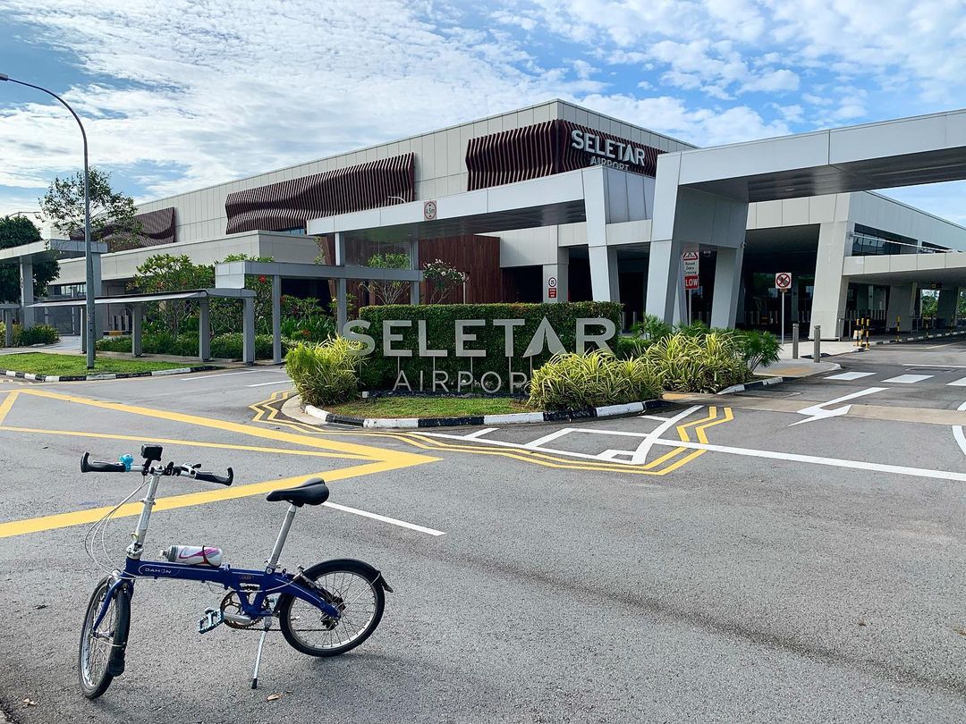 entrance to seletar airport today