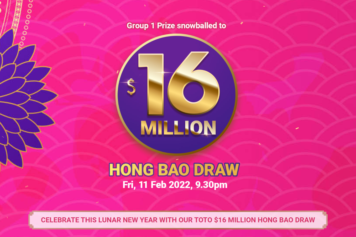 TOTO Hongbao Draw 2022