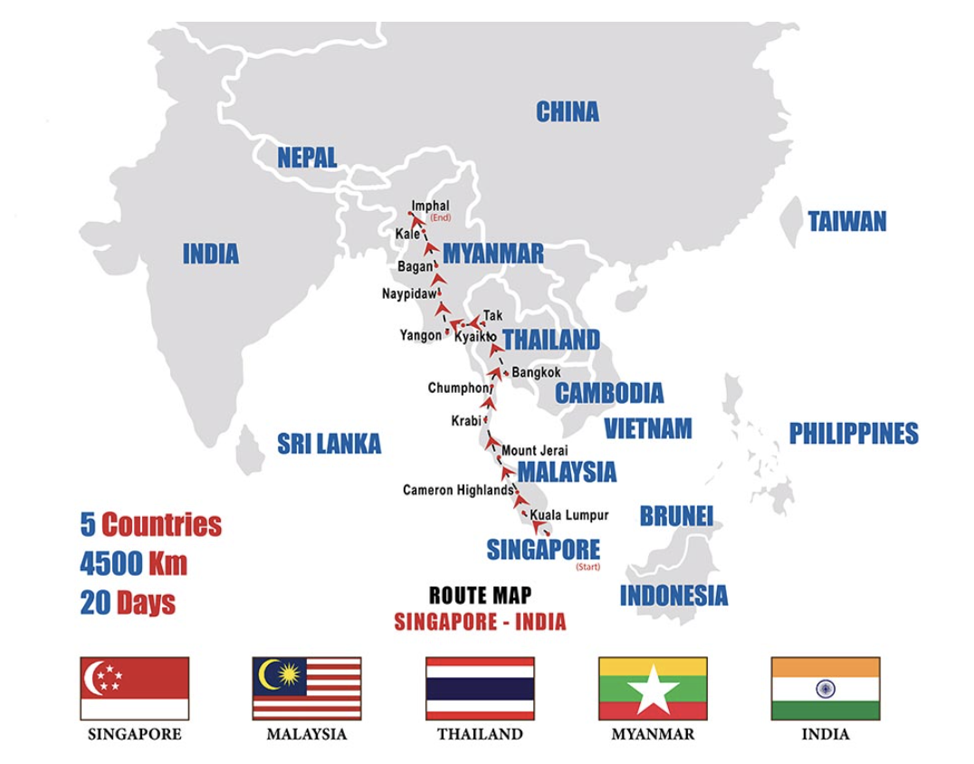 Adventure Overland Singapore To India 4 
