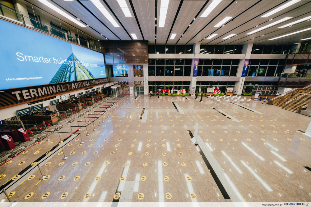 Changi Airport Arrival - Covid-19 VTL