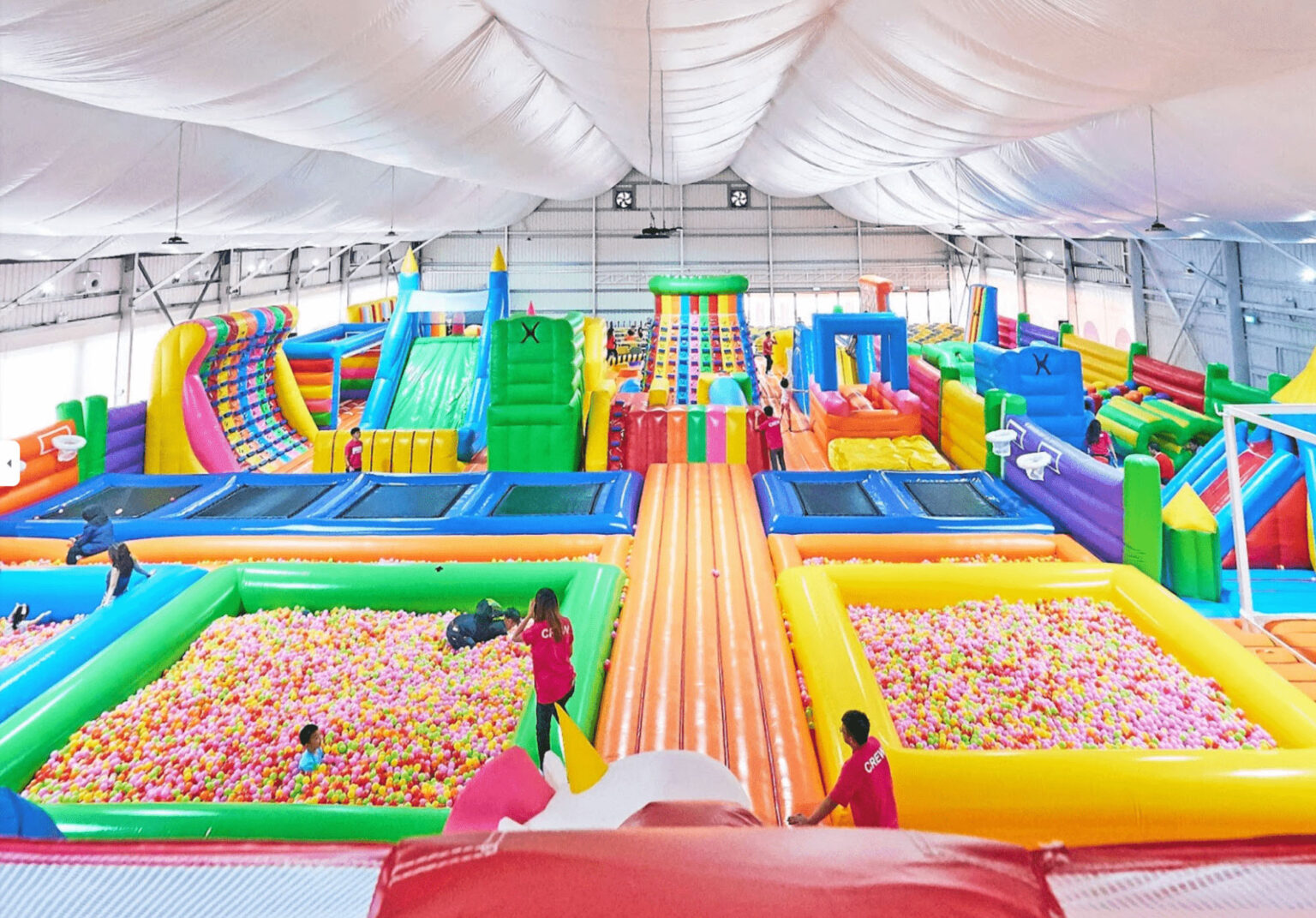 Bouncy Paradise: Singapore’s Largest Inflatable Indoor Playground