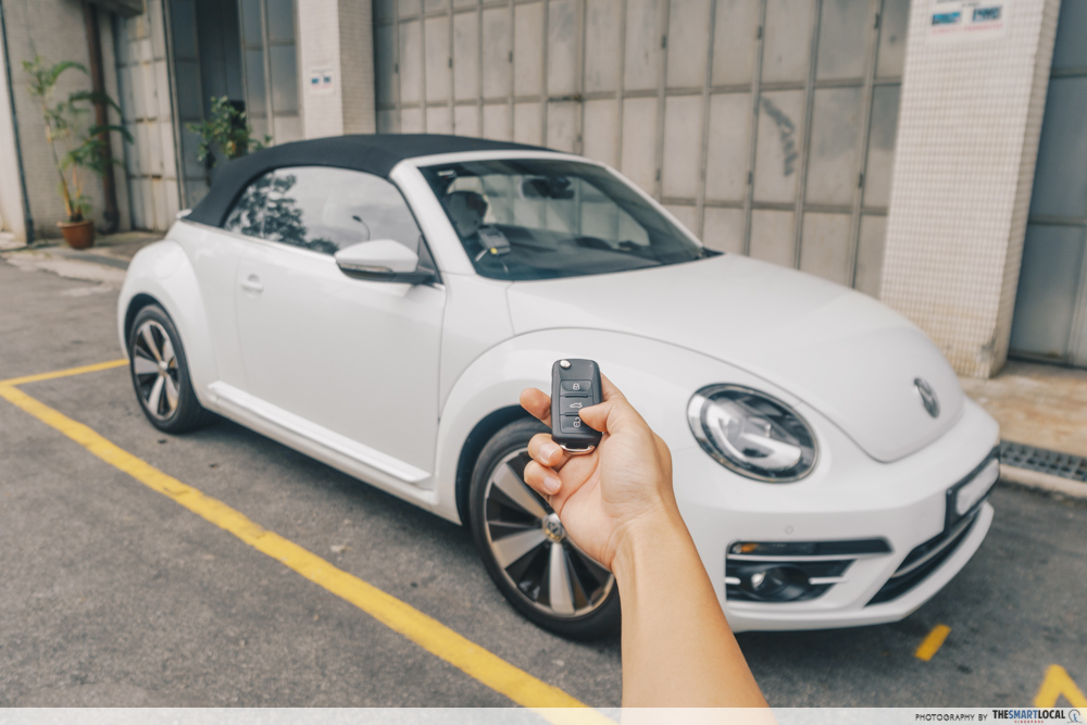 driver's licence singapore - car key