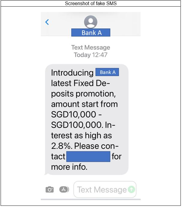 lesser-known scams - fake sms