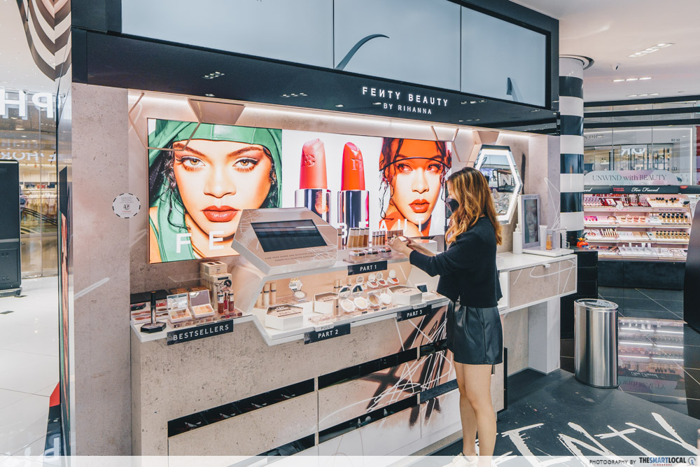 Sephora in-store product testing