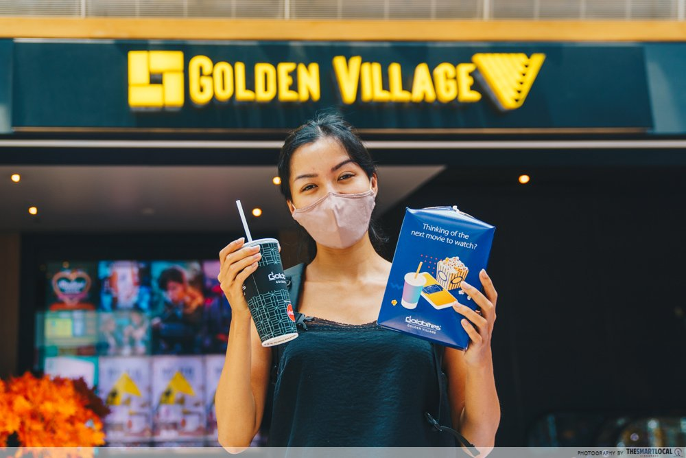 Golden Village Cinema Snacks Drink