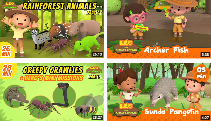 Leo the Wildlife Ranger - Educational YouTube Channels Kids