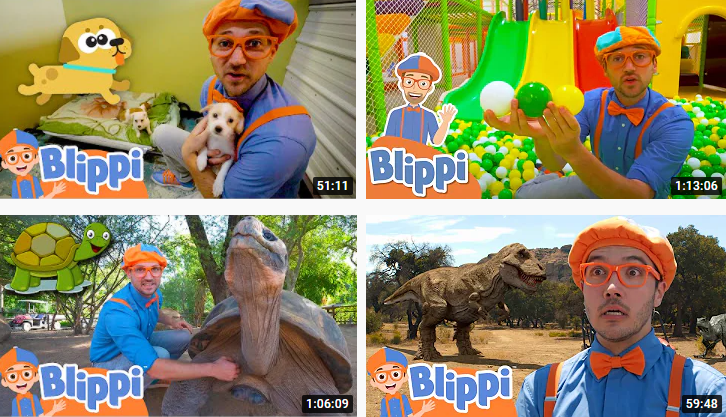 Blippi - Educational YouTube Channels Kids