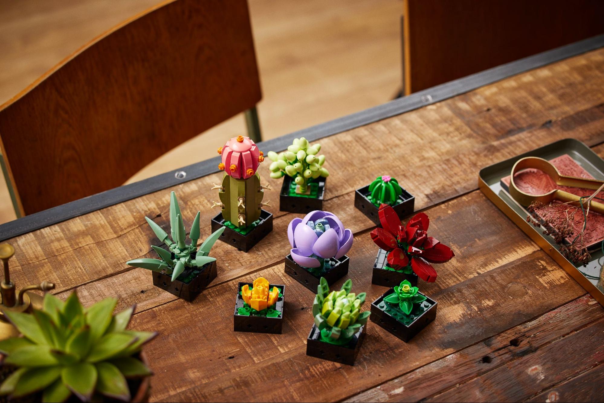 succulents lego set