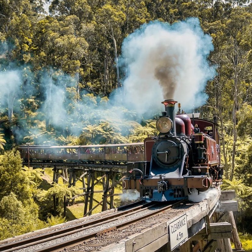 melbourne day trips - Puffing Billy Railway