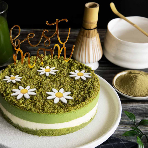 cat and the fiddle matcha cake