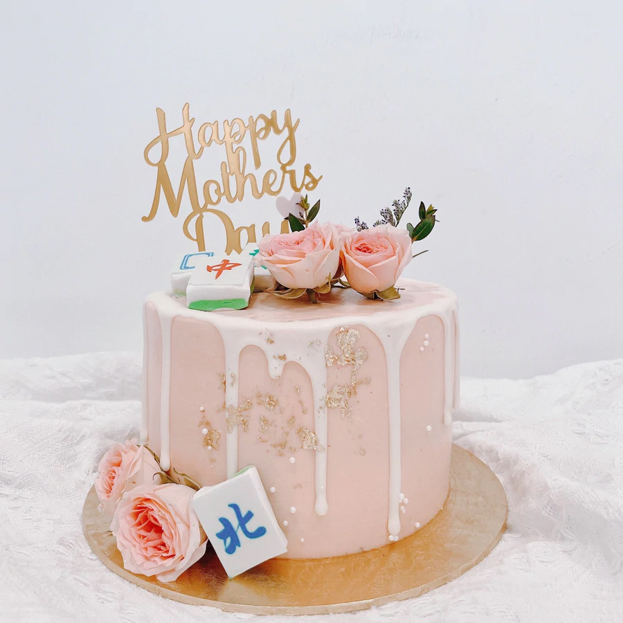 mother's day cakes from honeypeachsg bakery