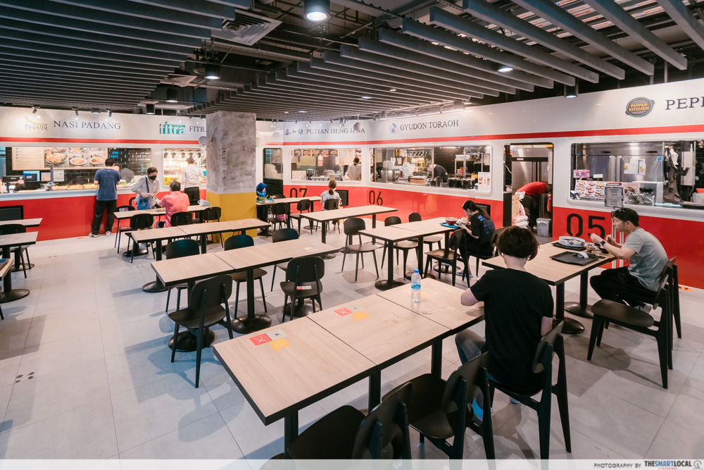 unique food courts in sg great world food junction