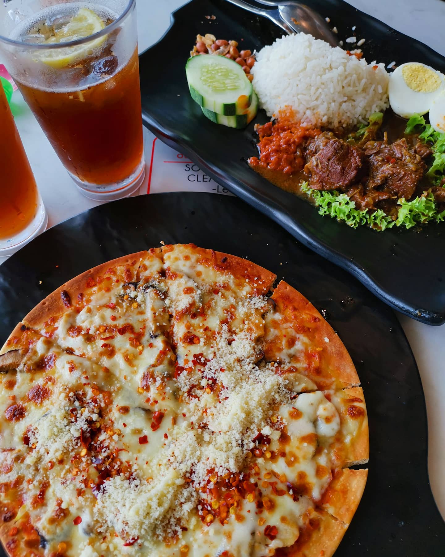 Fusion Spoon - Nasi Lemak, Pizza