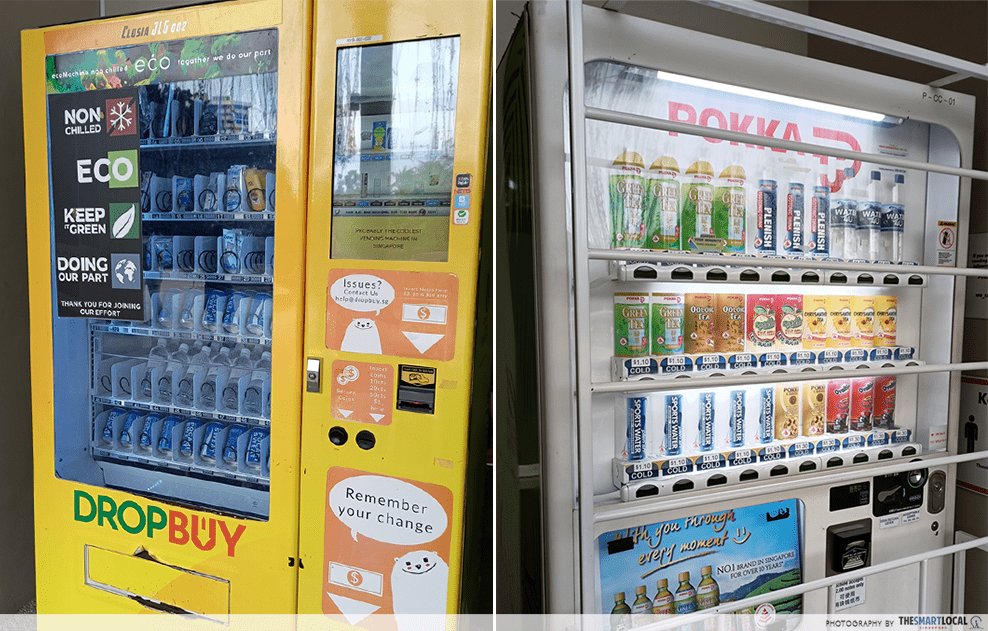 Vending Machines Singapore - Drinks & Items