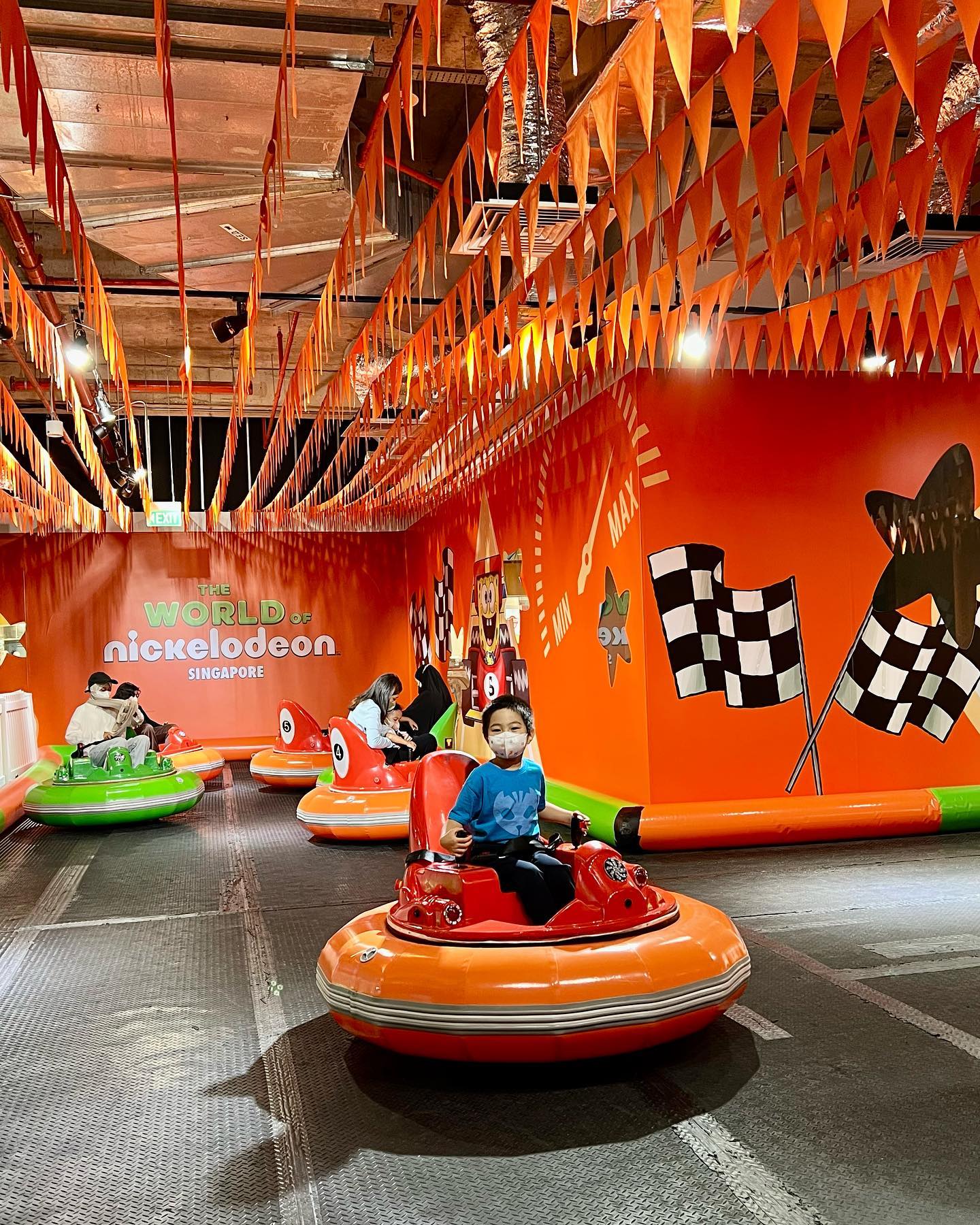 Family-friendly activities in June 2022 - bumper cars