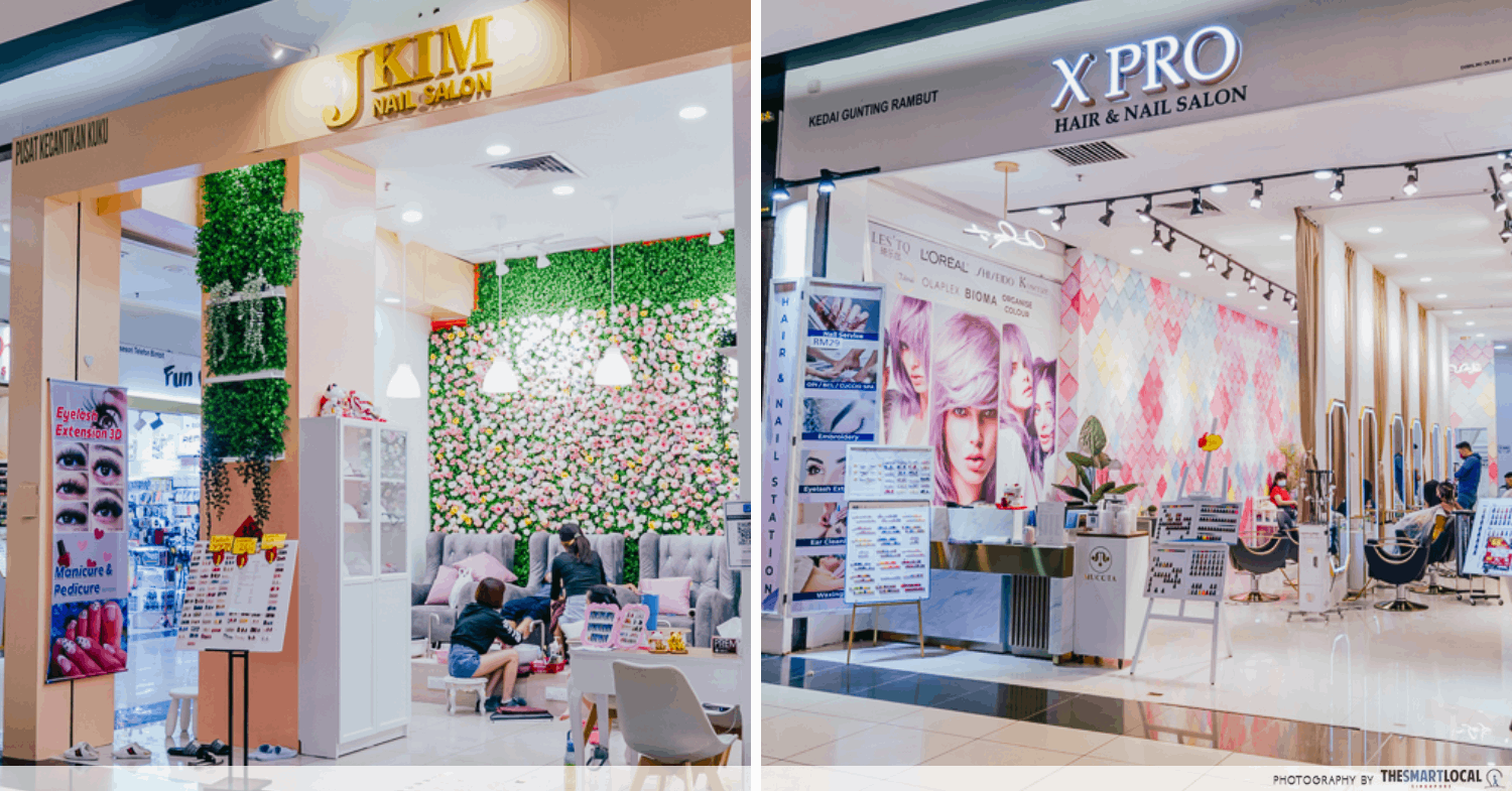 KSL city mall guide nail salons j kim and x pro