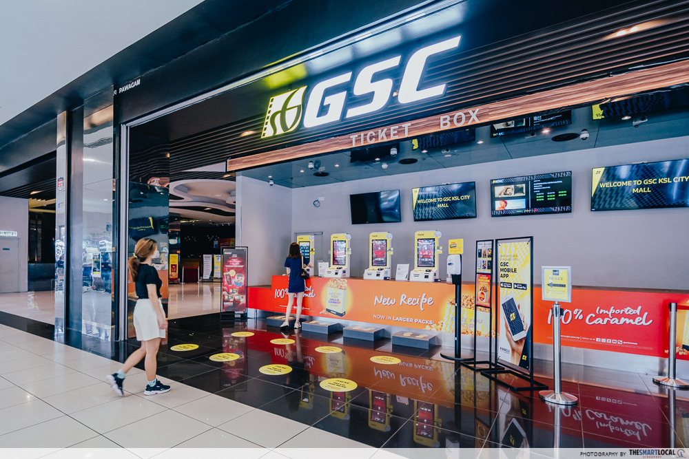 KSL city mall guide GSC cinema