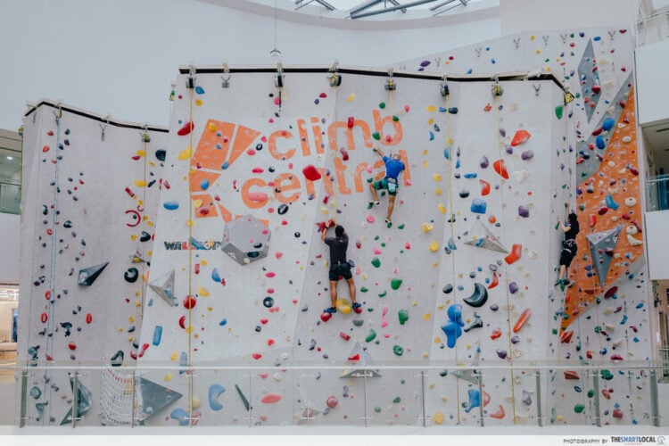 8 Rock Climbing Gyms In Singapore At Shopping Malls