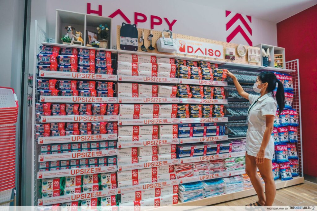 DAISO's Flagship Store At Jurong Point Has Multi Zones & Free Tote Bags