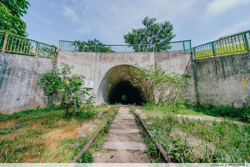 abandoned tunnel at Clementi Road