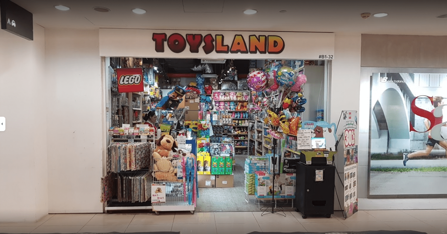 Magasin LEGO Toyland place de la côte ouest