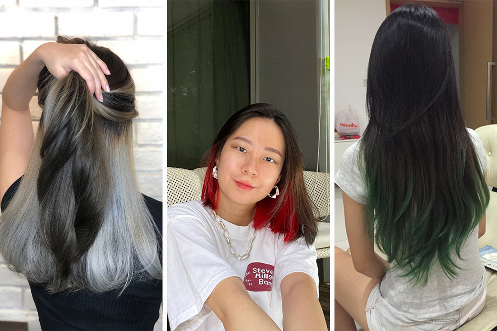Bleaching and Dyeing Hair