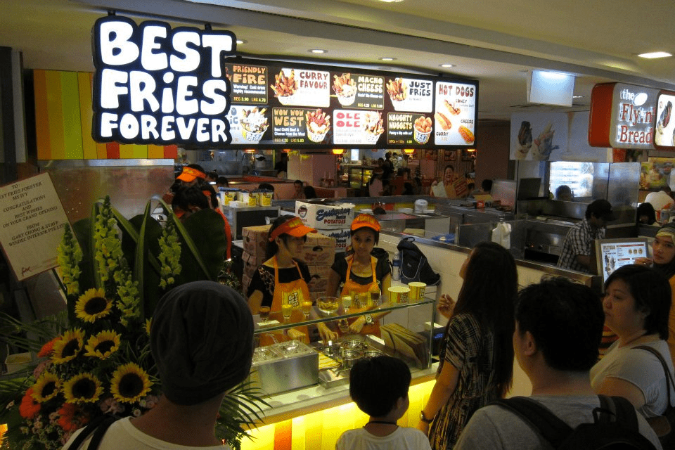 Αλυσίδες φαστ φουντ 80s και 90s - Best Fries Forever