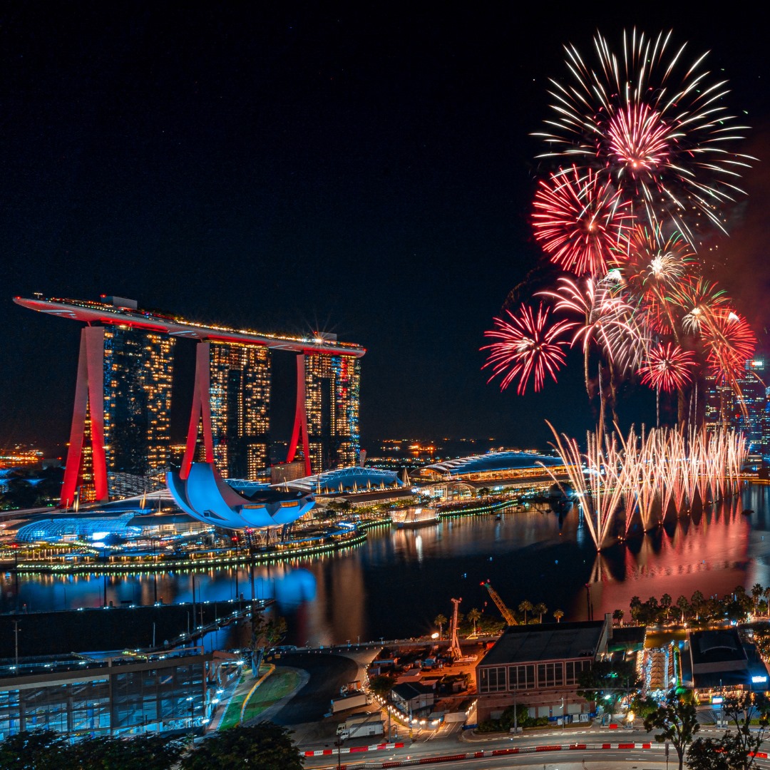 hotels singapore fireworks 