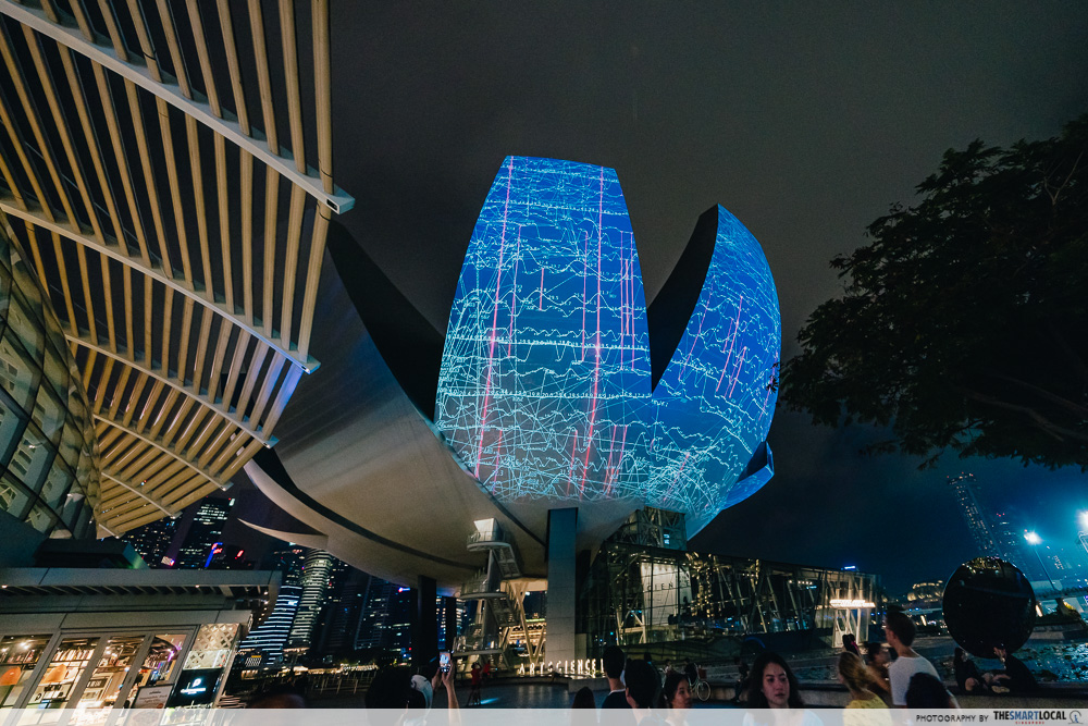 i light singapore 2022 - MOTHEREARTH ClimateChange Data Sculpture