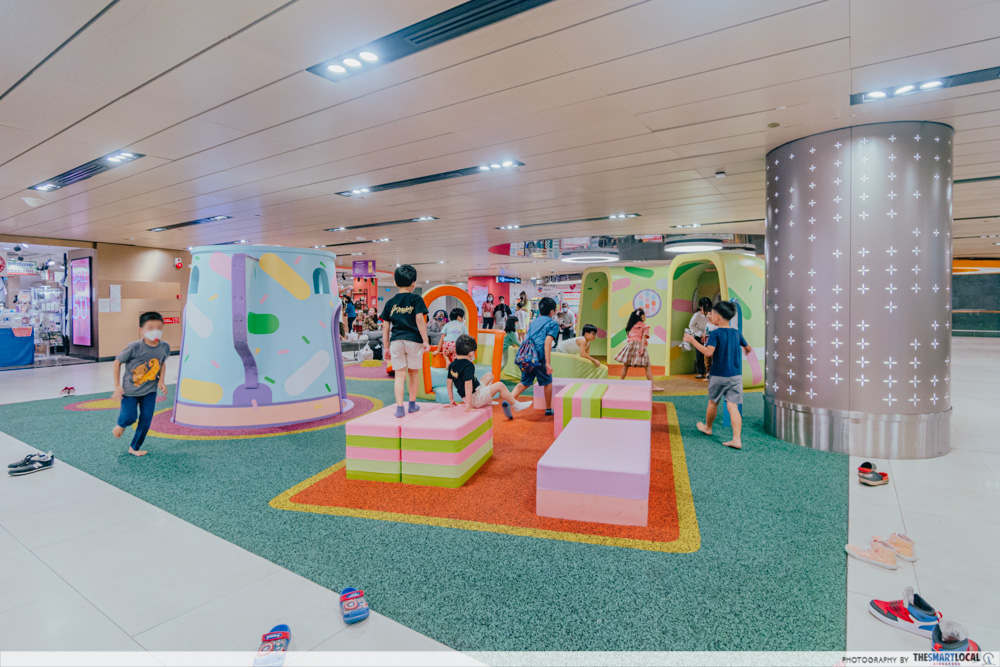 Free playground at Terminal 3 Changi Airport