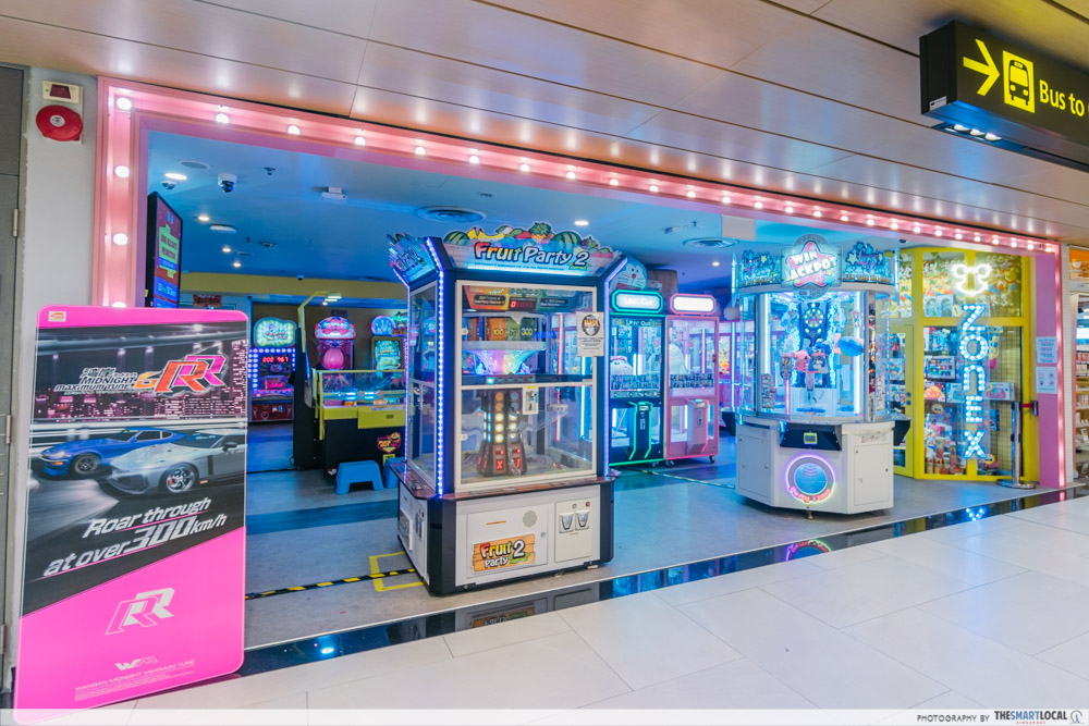 Arcade at Terminal 3 Changi Airport