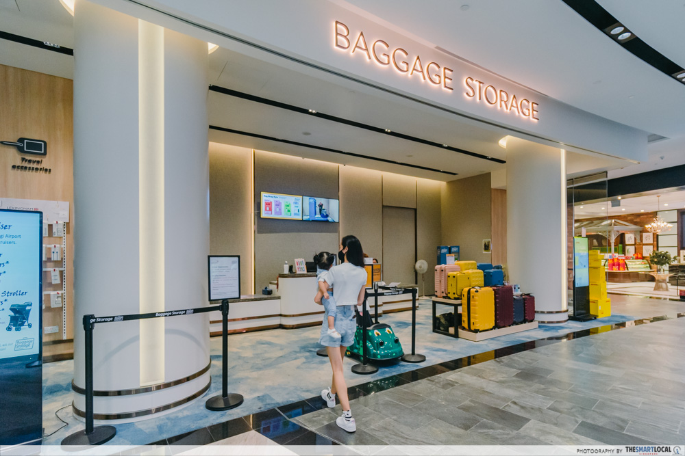Baggage Storage at Jewel Changi