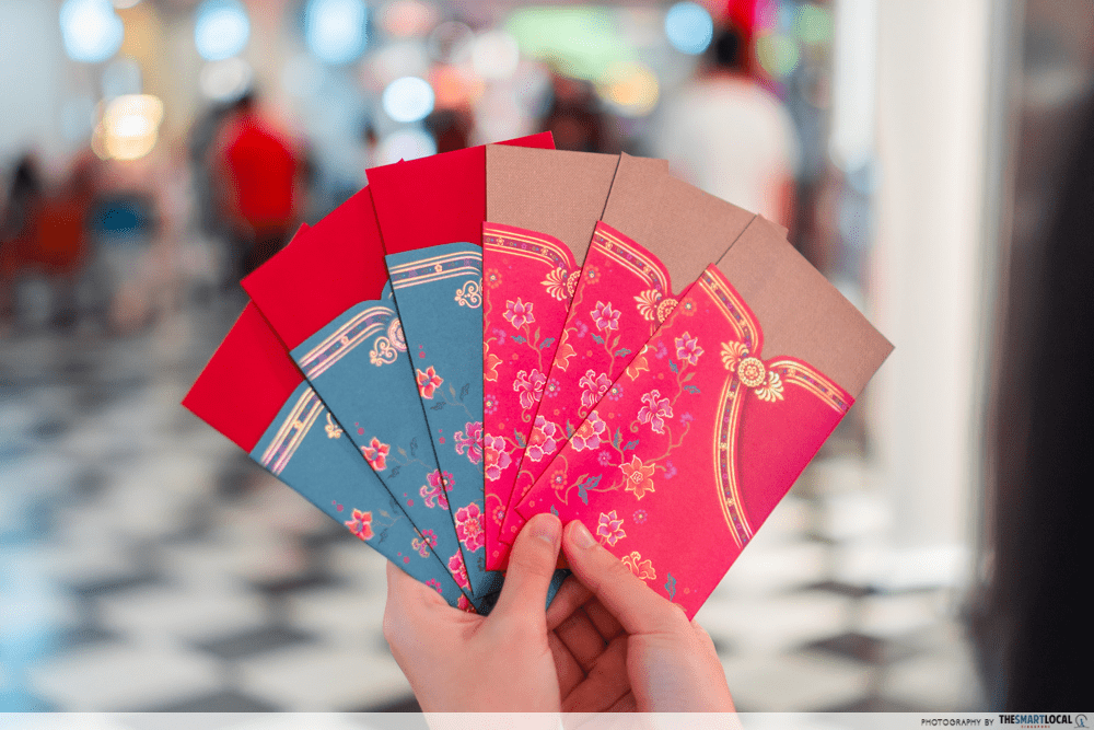 upcycling household items - reuse envelopes or red packets