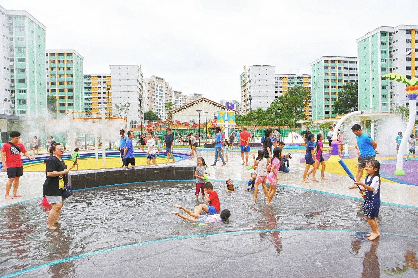 Free playgrounds in Singapore - Oasis Water Park