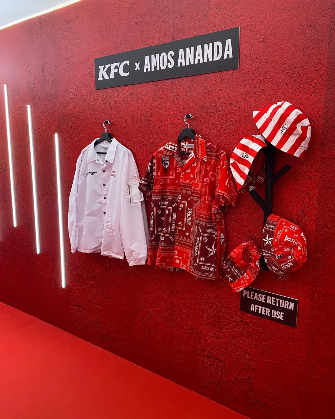 KFC pop-up vivocity - KFC x AMOS ANANDA